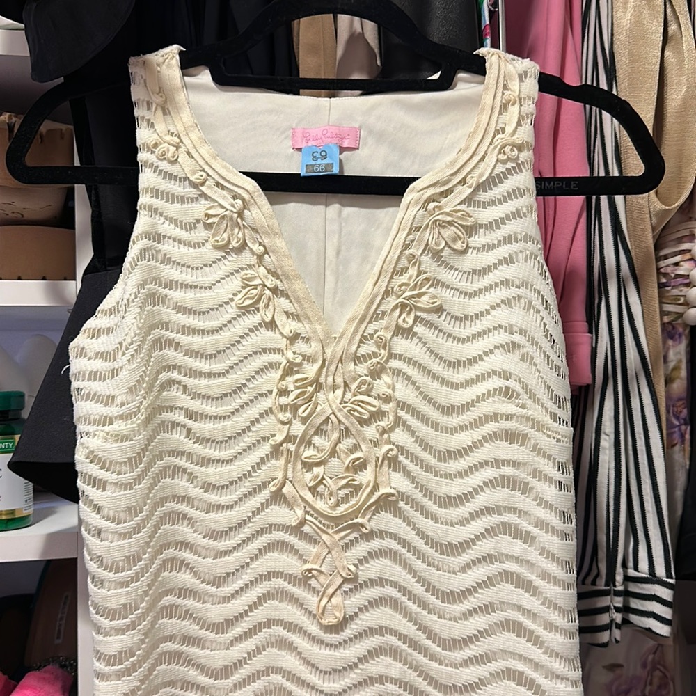 Cream Lilly Pulitzer dress